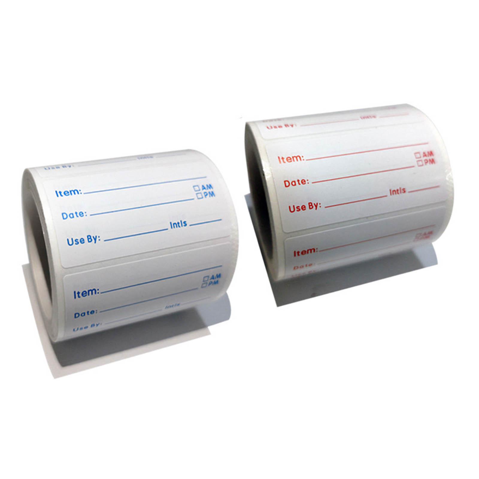 Food Storage Labels - Etiquetas para Alimentos de Refrigerador e