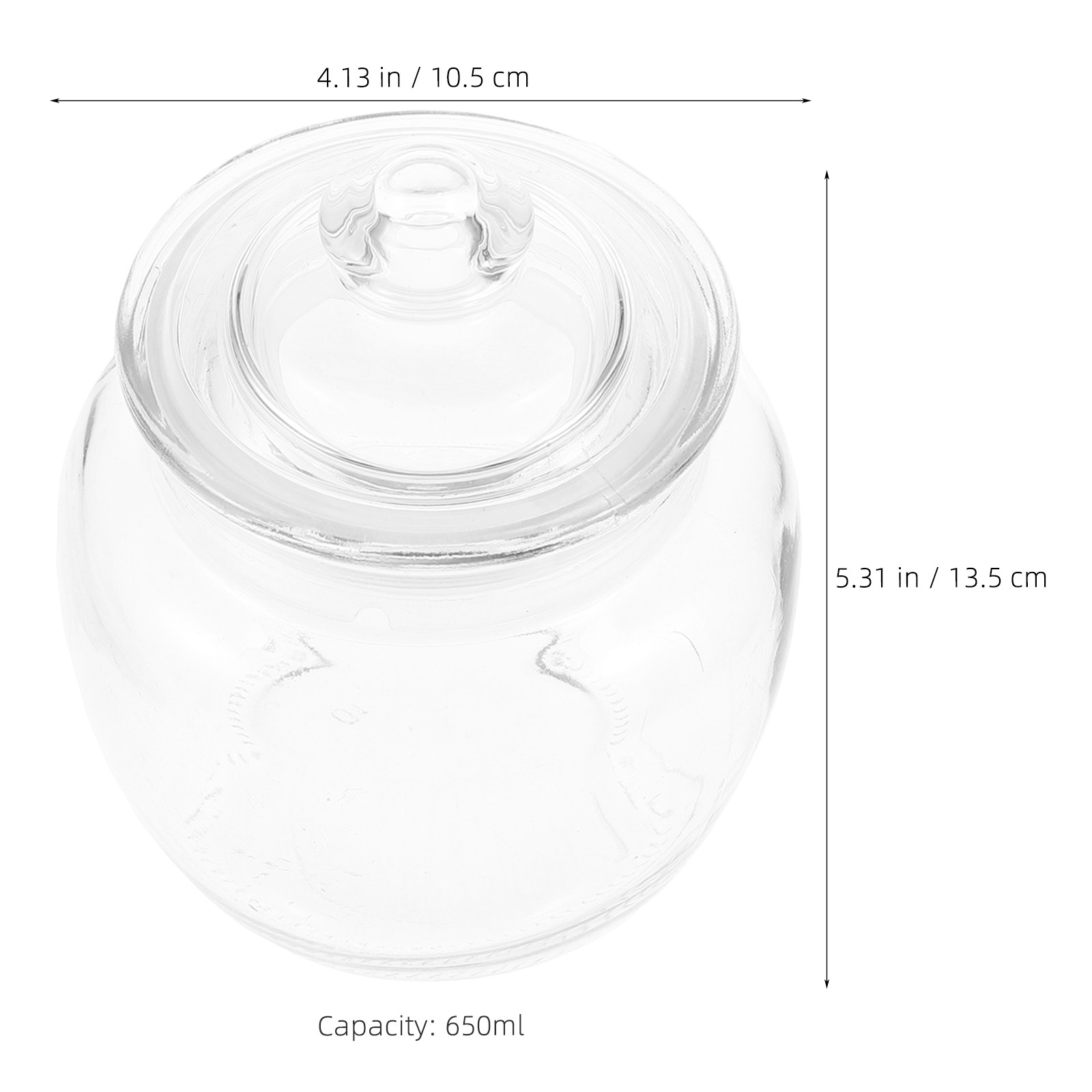 Conjunto de 2 potes de vidro h - Food Storage Containers avaliação e preço