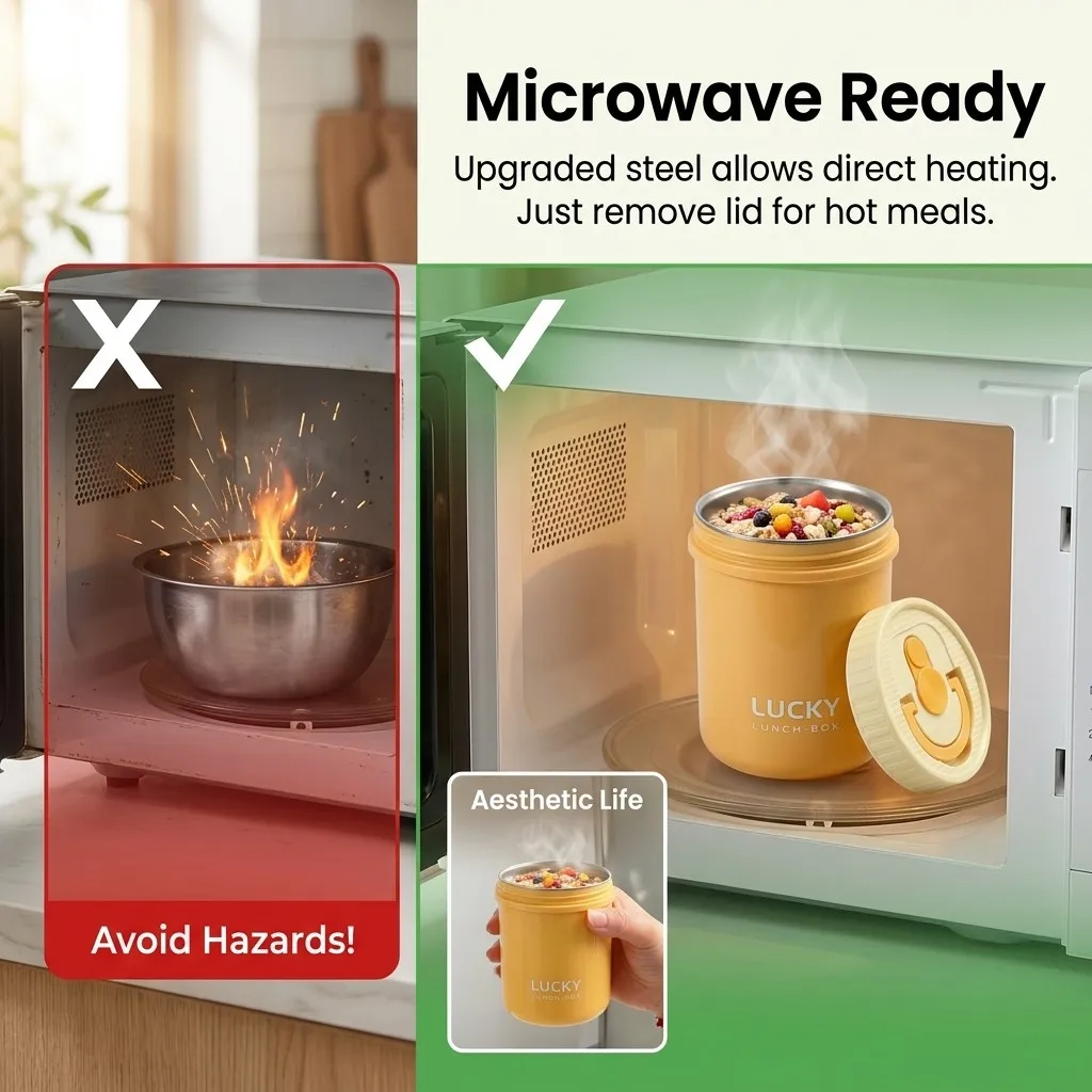 Caixa de almoço em aço inoxidá - Food Storage Oven Safe avaliação e preço
