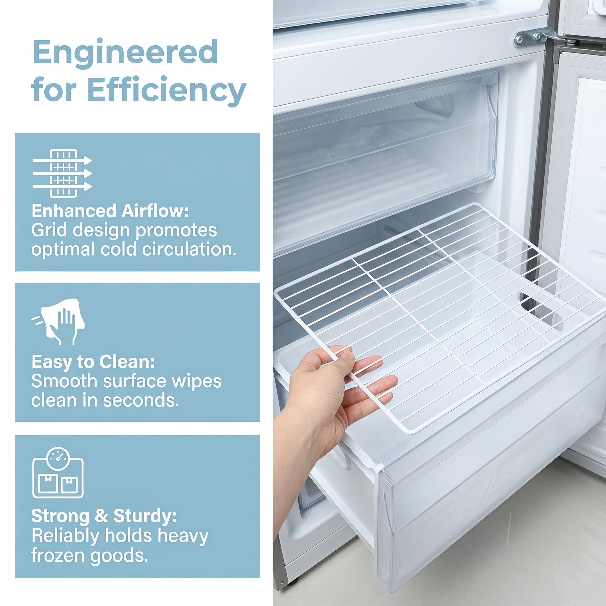Divisória de Metal para Refrig - Food Storage With Dividers avaliação e preço